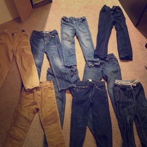 Gently worn boys jeans size 6.